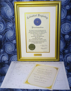 Gold Framed Star Package 